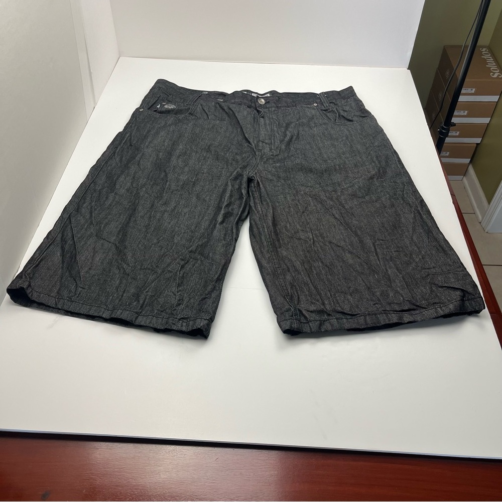 Mecca Vintage Y2K Hip Hop Skater‎ Streetwear Calves Length Baggy Shorts Jorts 48